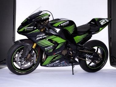 2006-2007 Kawasaki ZX10R Motorcycle Fairings - Glossy Black Green White UK