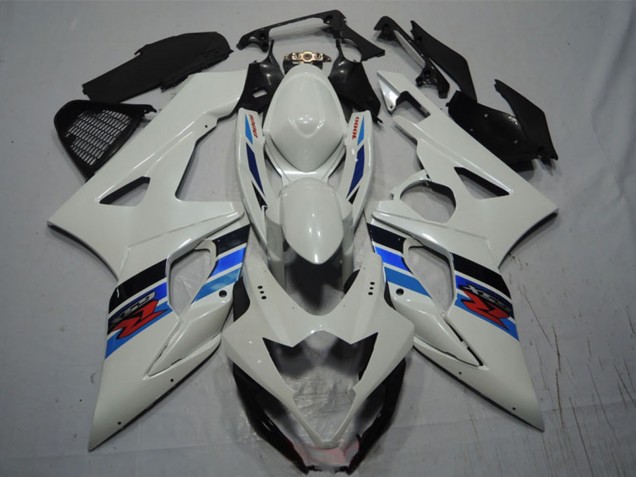 2005-2006 Suzuki GSXR 1000 Motorcycle Fairing - White Blue Black Red UK
