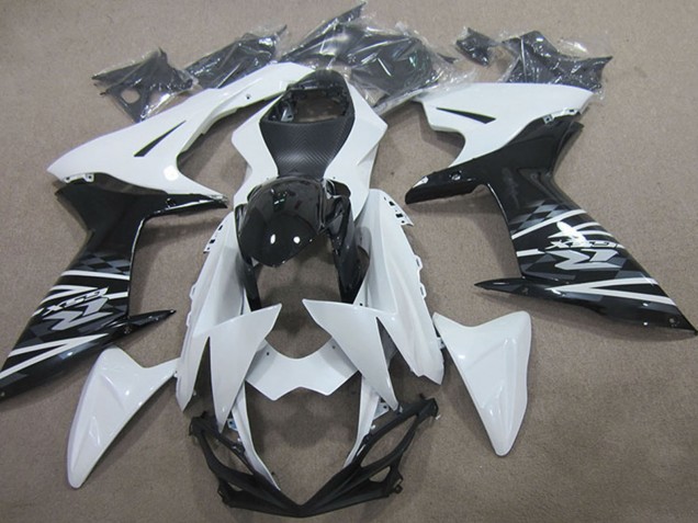 2011-2024 Suzuki GSXR 750 Motorcycle Fairing - White Black UK
