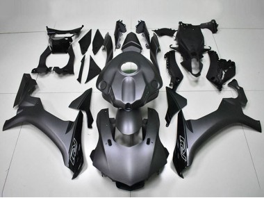 2015-2019 Yamaha YZF R1 Motorcycle Fairing - Matte Black Glossy Black UK