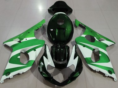 00-02 Deep Green GSXR 1000 Fairings