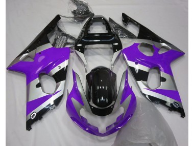 00-02 Purple Silver OEM Style GSXR 1000 Fairings