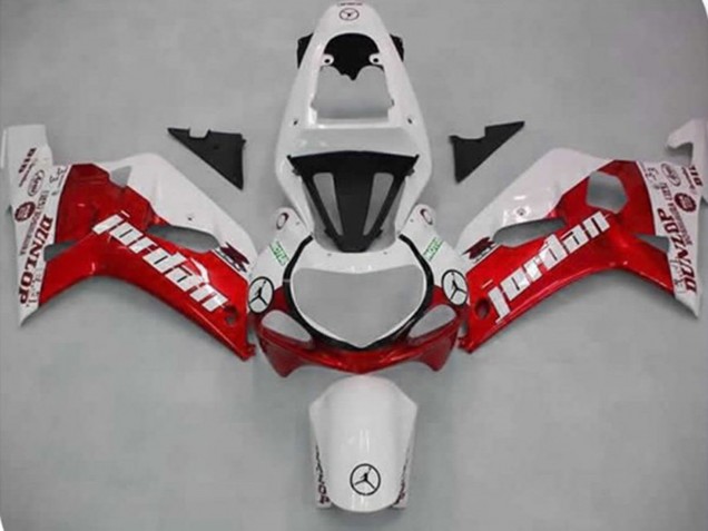 01-03 Red Jordan GSXR 600-750 Fairings 01-03 Red Jordan GSXR 600-750 Fairings