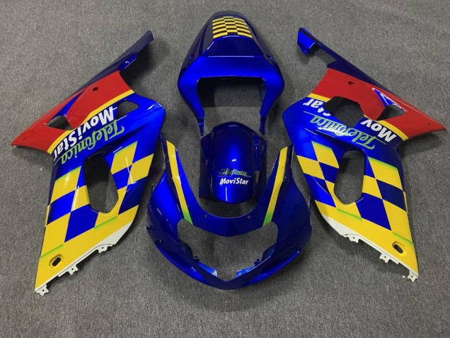 01-03 Telefonica GSXR 600-750 Fairings 01-03 Telefonica GSXR 600-750 Fairings