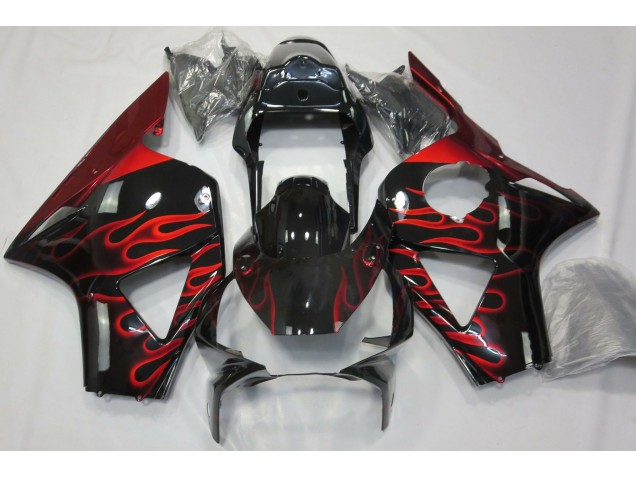 02-03 Red Flame CBR954RR Fairings