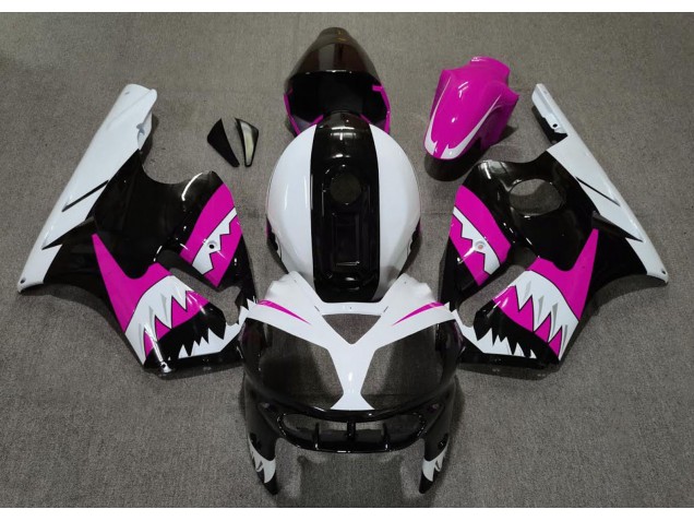 02-05 Pink Shark ZX12R Fairings 02-05 Pink Shark ZX12R Fairings