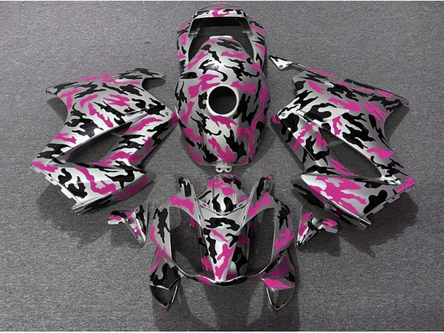 02-12 Pink Camo VFR800 Fairings 02-12 Pink Camo VFR800 Fairings