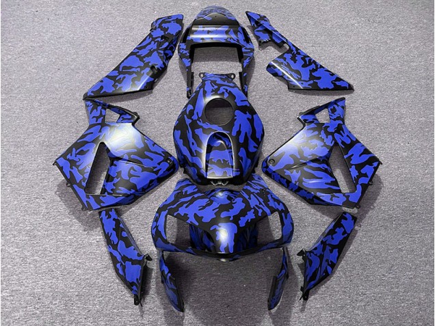 03-04 Blue Camo CBR600RR Fairings 03-04 Blue Camo CBR600RR Fairings