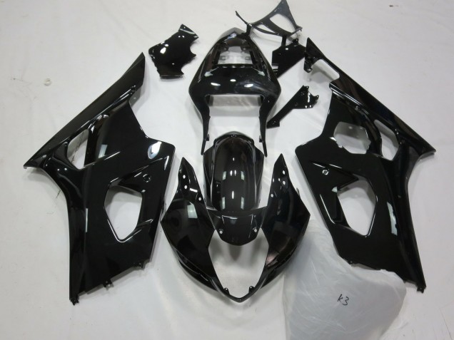 03-04 Gloss Black GSXR 1000 Fairings 03-04 Gloss Black GSXR 1000 Fairings
