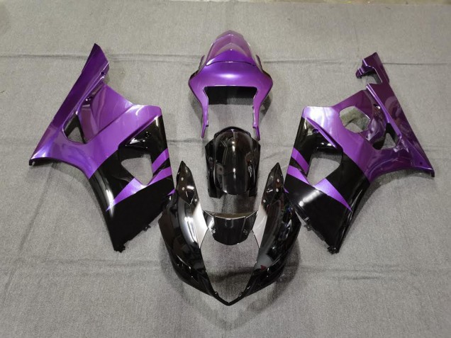 03-04 Gloss Purple & Black GSXR 1000 Fairings 03-04 Gloss Purple & Black GSXR 1000 Fairings