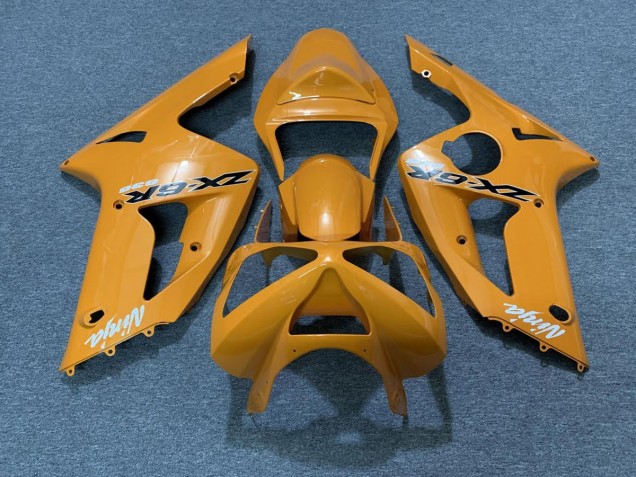 03-04 Orange ZX6R Fairings 03-04 Orange ZX6R Fairings