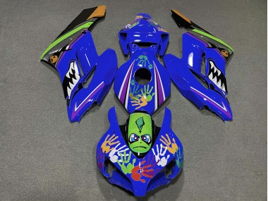 04-05 Dark Blue Shark CBR1000RR Fairings