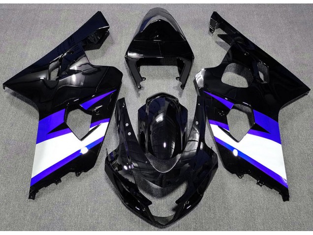 04-05 Gloss Black & Blue GSXR 600-750 Fairings 04-05 Gloss Black & Blue GSXR 600-750 Fairings