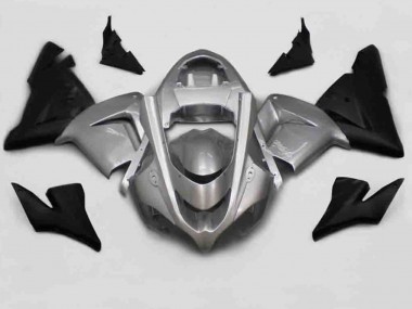 04-05 Silver Black ZX10R Fairings