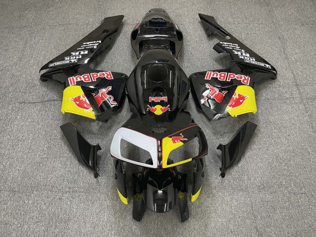 05-06 Black Red Bull CBR600RR Fairings 05-06 Black Red Bull CBR600RR Fairings