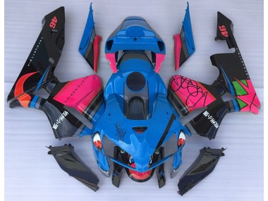 05-06 Blue Shark & Pink CBR600RR Fairings