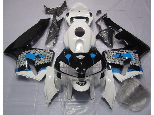 05-06 Blue Splatter CBR600RR Fairings 05-06 Blue Splatter CBR600RR Fairings