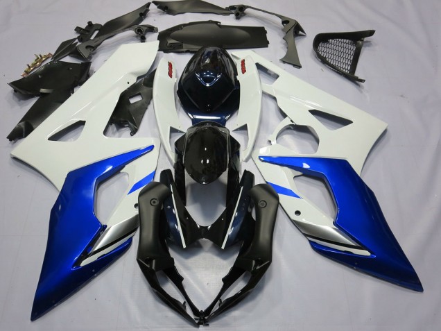 05-06 Blue and White GSXR 1000 Fairings 05-06 Blue and White GSXR 1000 Fairings