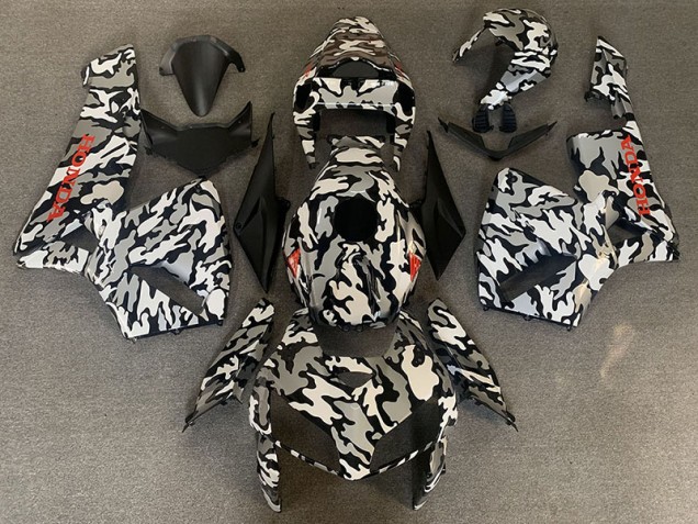 05-06 Camo & Red Decals CBR600RR Fairings 05-06 Camo & Red Decals CBR600RR Fairings