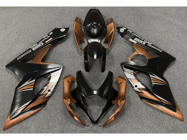 05-06 Matte Black and Bronze GSXR 1000 Fairings 05-06 Matte Black and Bronze GSXR 1000 Fairings