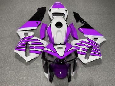 05-06 Purple and White Wings CBR600RR Fairings