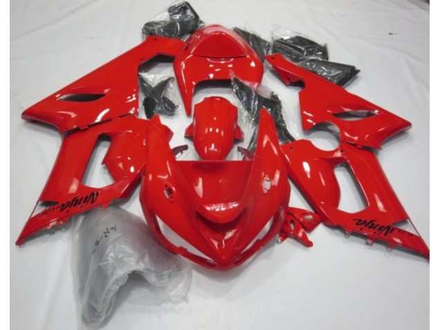 05-06 Red Gloss ZX6R Fairings 05-06 Red Gloss ZX6R Fairings
