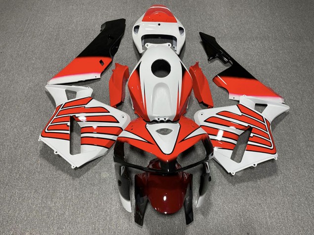 05-06 Red and White Wings CBR600RR Fairings 05-06 Red and White Wings CBR600RR Fairings