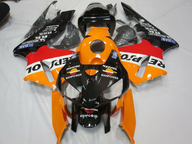 05-06 Repsol Man Power CBR600RR Fairings 05-06 Repsol Man Power CBR600RR Fairings