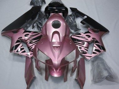 05-06 Rose Pink Flame CBR600RR Fairings