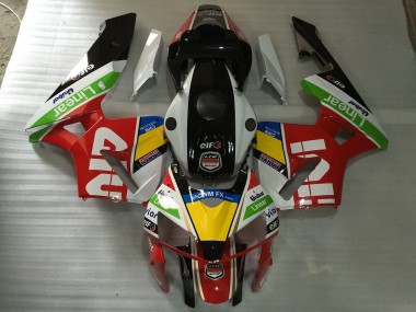 05-06 White Red Givi CBR600RR Fairings