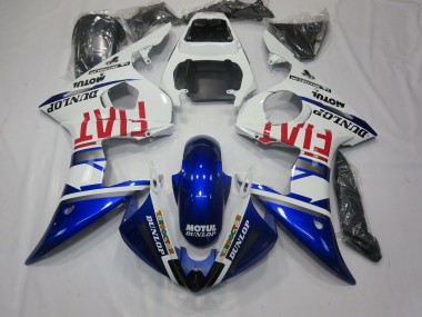 05 Fiat Deep Blue R6 Fairings