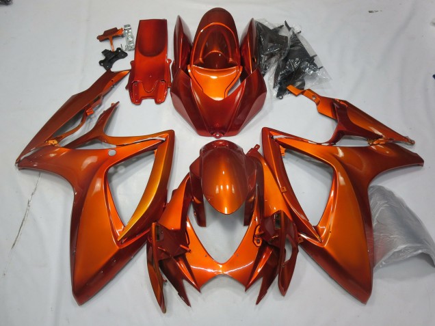 06-07 Burnt Orange GSXR 600-750 Fairings 06-07 Burnt Orange GSXR 600-750 Fairings