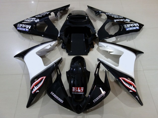 06-07 Gloss Black & Logos R6 Fairings 06-07 Gloss Black & Logos R6 Fairings