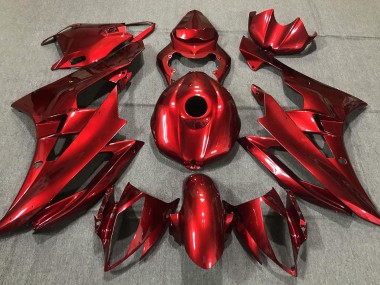 06-07 Gloss Red R6 Fairings