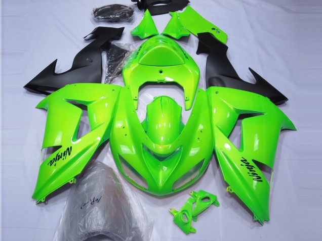 06-07 Lime Green ZX10R Fairings 06-07 Lime Green ZX10R Fairings