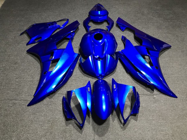 06-07 Metallic Blue Plain R6 Fairings 06-07 Metallic Blue Plain R6 Fairings