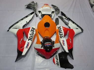 06-07 Orange Repsol CBR1000RR Fairings