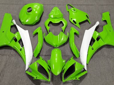 06-07 Pearl Green R6 Fairings