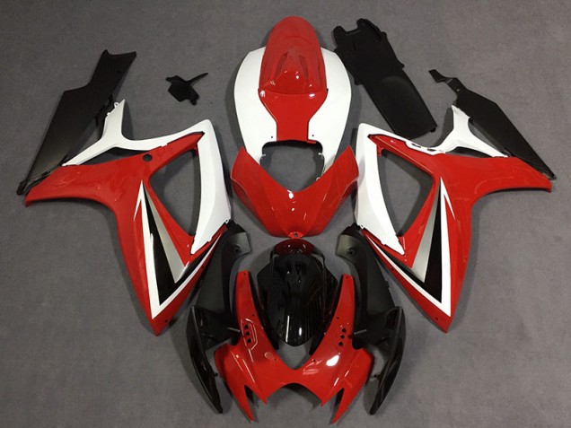06-07 Red Style GSXR 600-750 Fairings 06-07 Red Style GSXR 600-750 Fairings