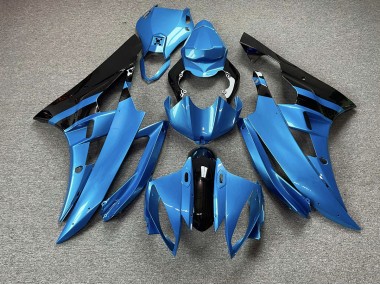06-07 Sky Blue and Black R6 Fairings