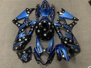07-08 Custom Pearl Star Style GSXR 1000 Fairings