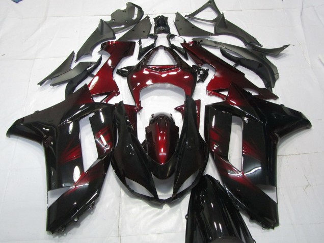 07-08 Deep Red ZX6R Fairings 07-08 Deep Red ZX6R Fairings