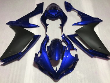 07-08 Gloss Blue & Black R1 Fairings