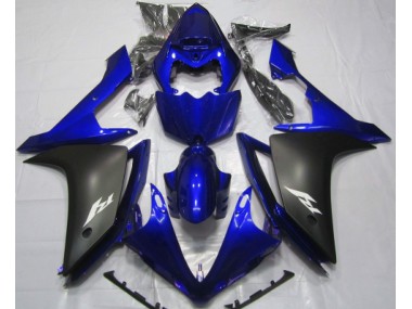 07-08 Gloss Blue and Black R1 Fairings
