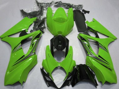 07-08 Green OEM Style GSXR 1000 Fairings
