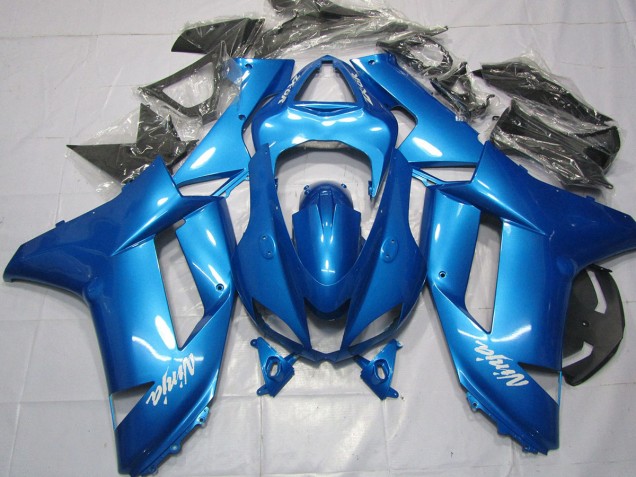 07-08 Light Blue ZX6R Fairings 07-08 Light Blue ZX6R Fairings