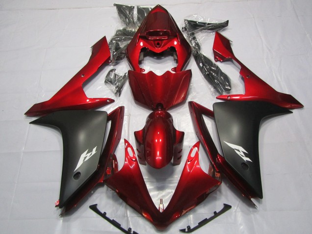 07-08 Maroon and Matte R1 Fairings 07-08 Maroon and Matte R1 Fairings