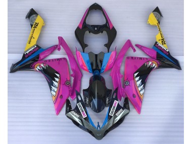 07-08 Pink Shark R1 Fairings