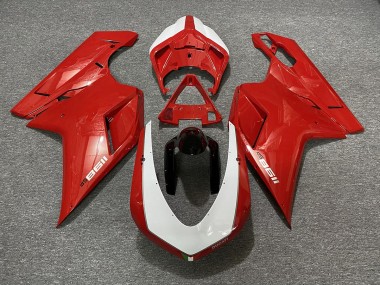 07-14 Gloss Red SP Ducati 848 1098 1198 Fairings