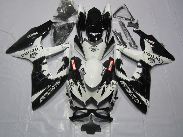 08-10 Black Corona GSXR 600-750 Fairings 08-10 Black Corona GSXR 600-750 Fairings